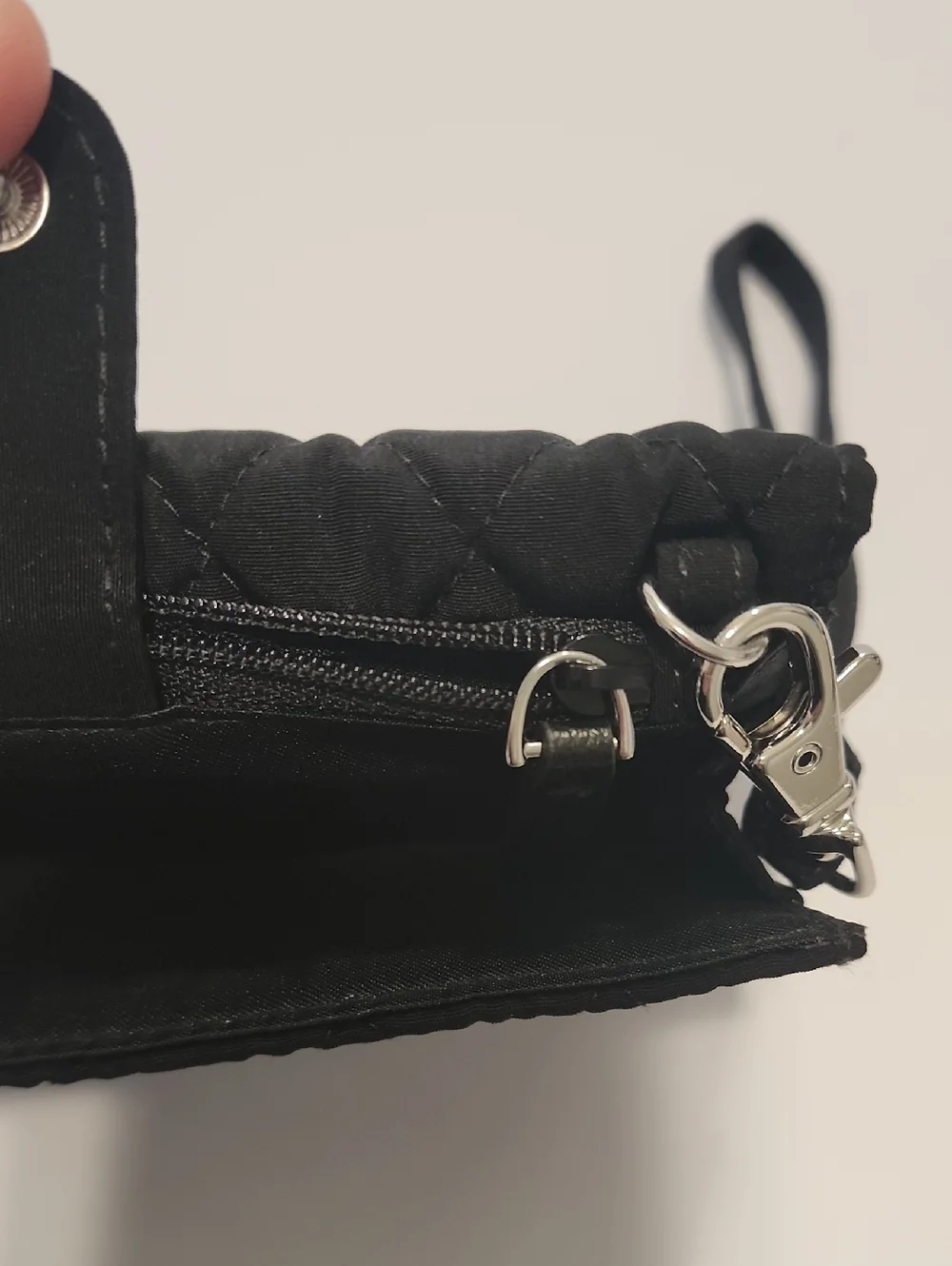 Vera Bradley Black Quilted Wallet - Picture 5 of 8